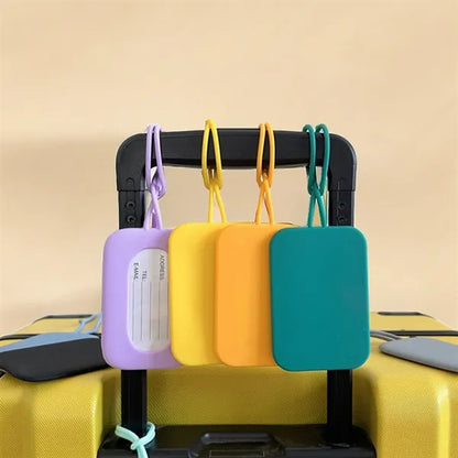 Silicone Luggage Tag