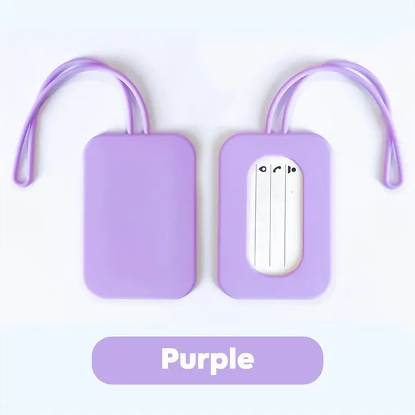 Silicone Luggage Tag
