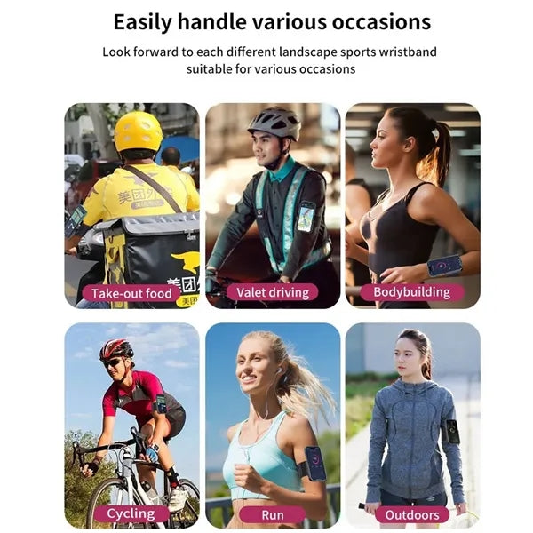 Wristband Band Phone Holder