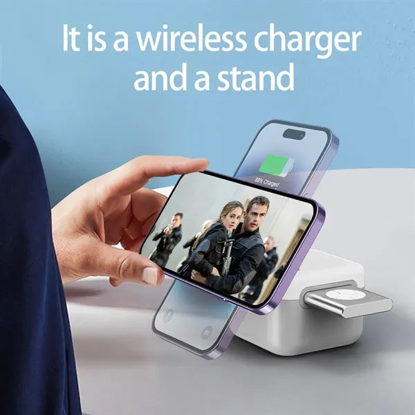 3 In-1 Magnetic Foldable Charger