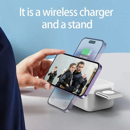 3 In-1 Magnetic Foldable Charger