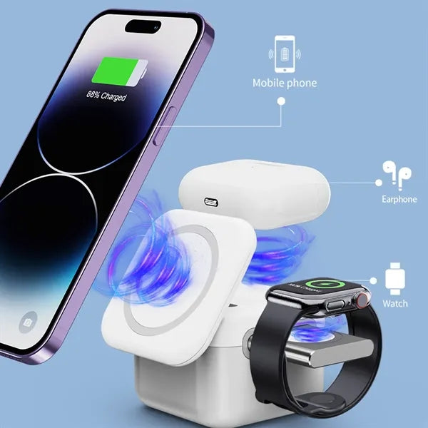 3 In-1 Magnetic Foldable Charger
