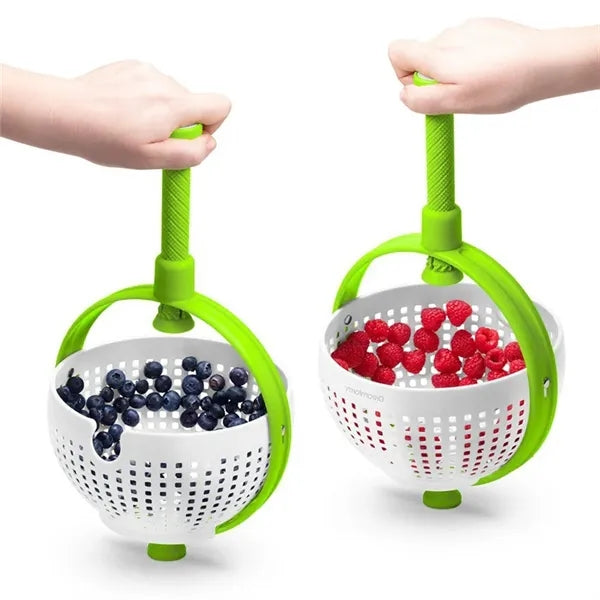 Salad Spin Drier Kitchen Vegetable Washer Centrifugal