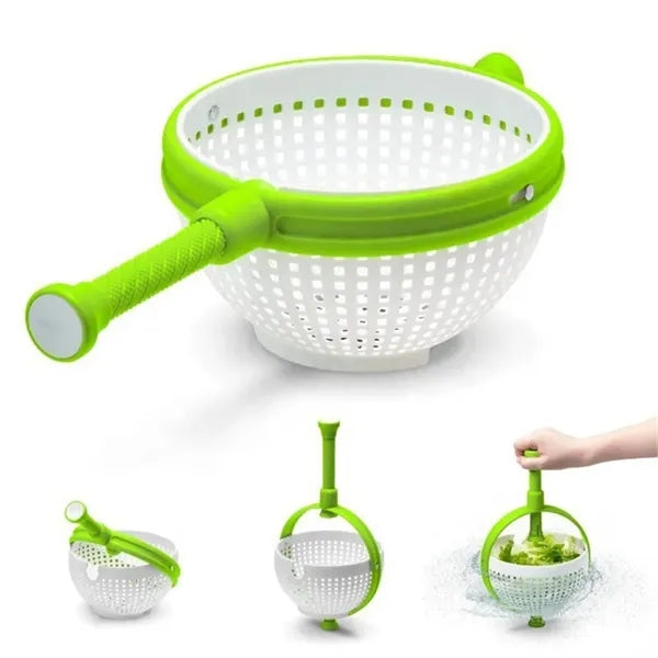 Salad Spin Drier Kitchen Vegetable Washer Centrifugal