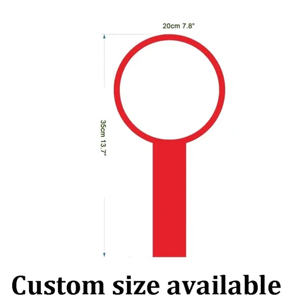 Handhold Dry Erase Auction Paddle Bidder No. Tag Scoreboard