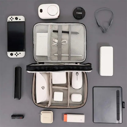 Double Layer Electronics Organizer