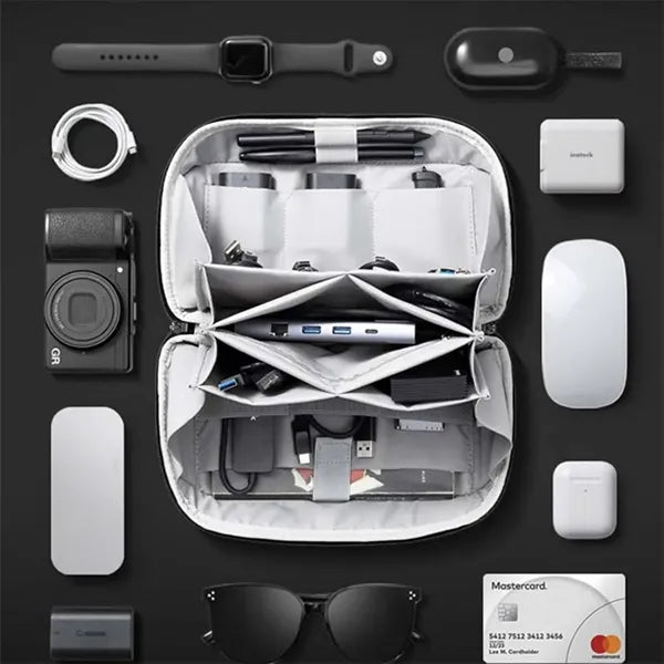 Origami Style Electronics Organizer