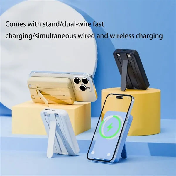 Portable Wireless Foldable Charger Power Bank For Phone