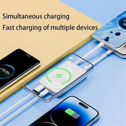 Portable Wireless Foldable Charger Power Bank For Phone