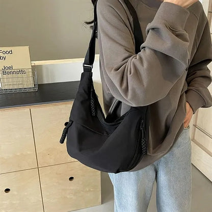 Leisure Crossbody Hobo Bag