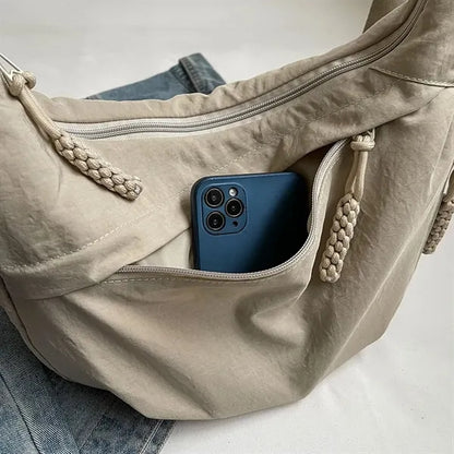 Leisure Crossbody Hobo Bag