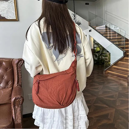 Leisure Crossbody Hobo Bag
