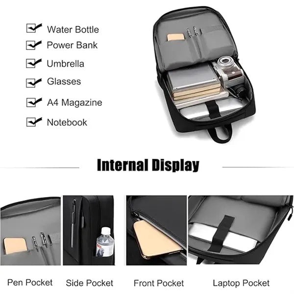 Casual Hiking Bookbag Laptop Backpack