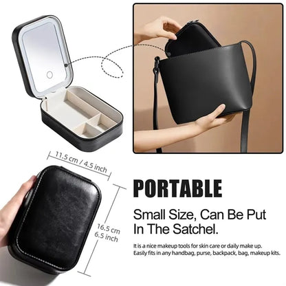Led Makeup Organizer Case