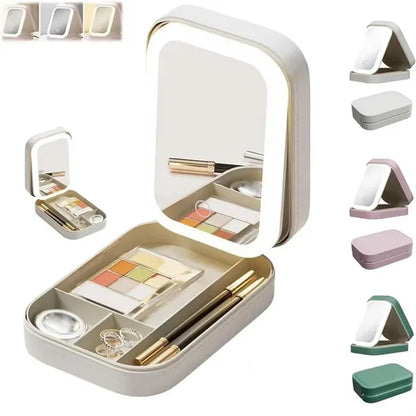 Led Makeup Organizer Case
