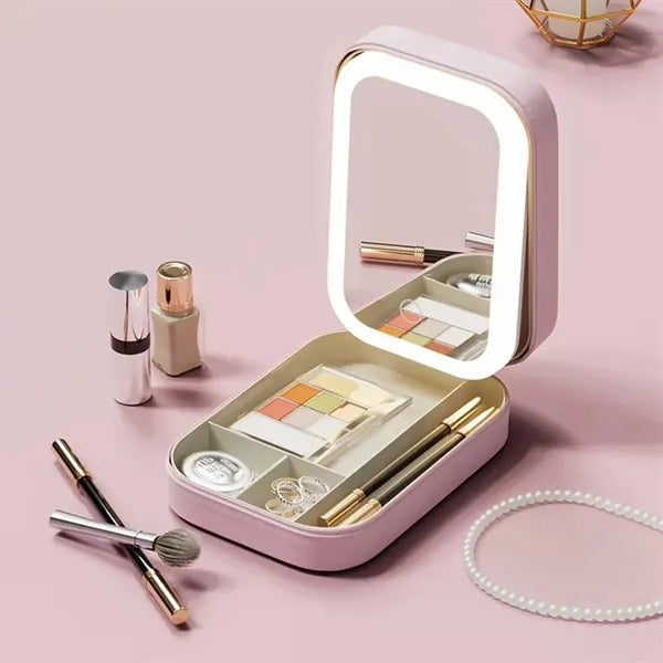 Led Makeup Organizer Case