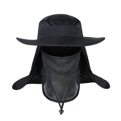 Fishing quick-drying hat with mask