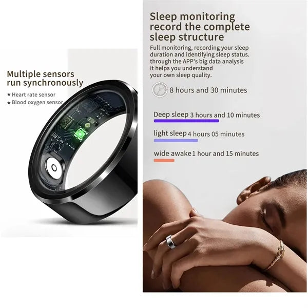 Smart Ring-Fitness & Health Detection