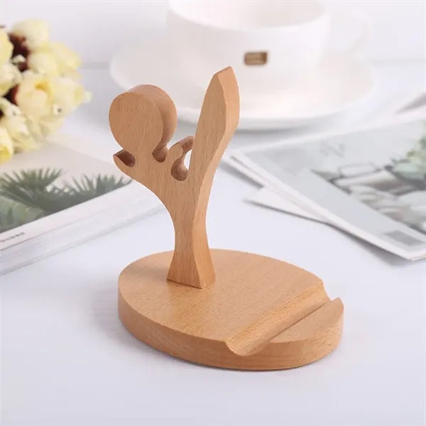 Wooden Phone Holder