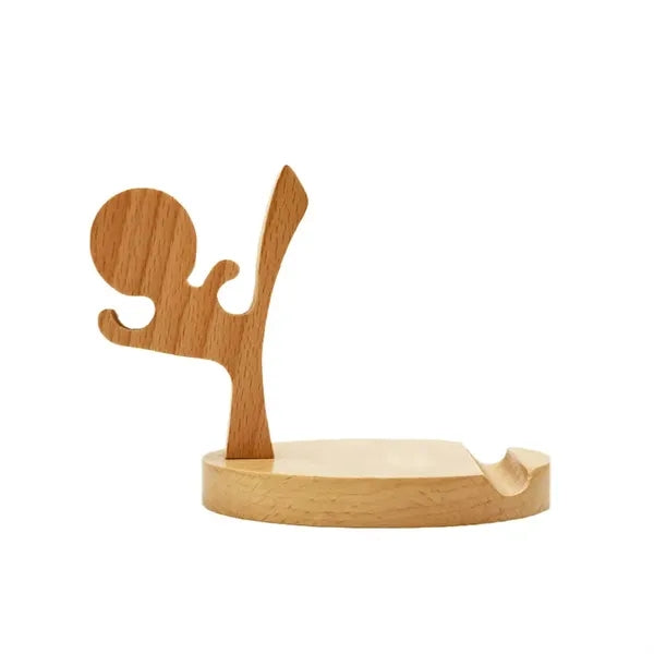 Wooden Phone Holder