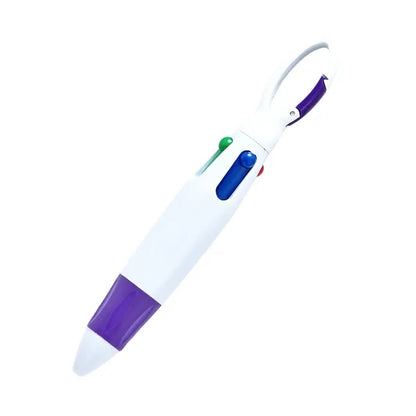 Quad-color Carabiner Pen