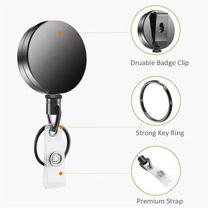 Heavy Duty Retractable Badge Holder Reel