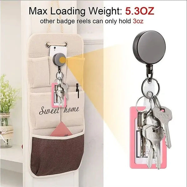 Heavy Duty Retractable Badge Holder Reel