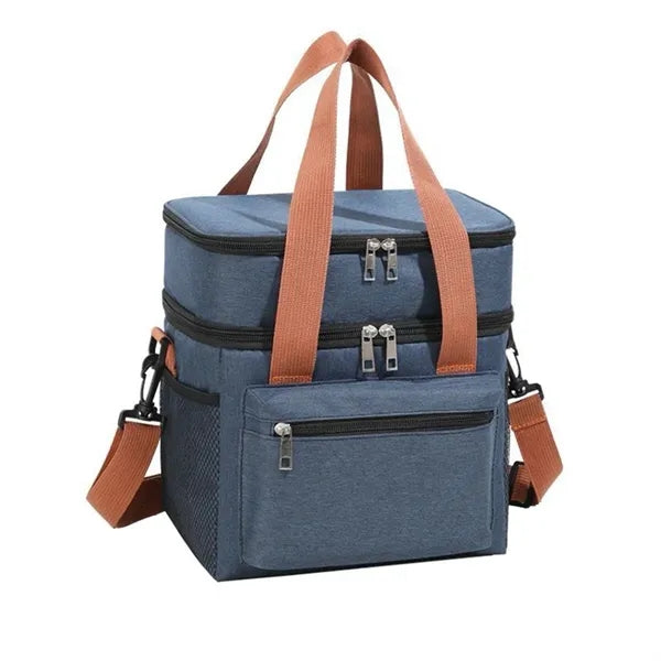 12L Double Insulated Lunch Bag Cooler Picnic Box