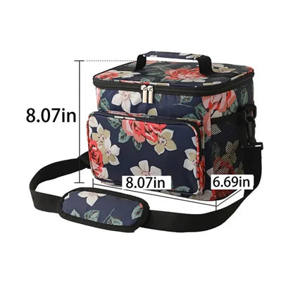 8L Portable Insulated Cooler Bag For Camping And Picnics