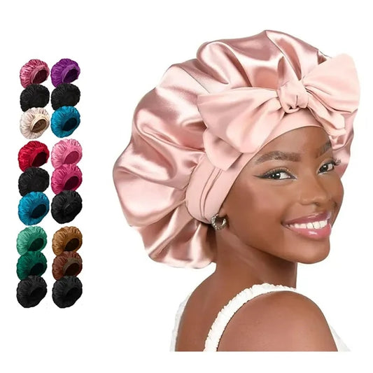 Double Satin Bonnet