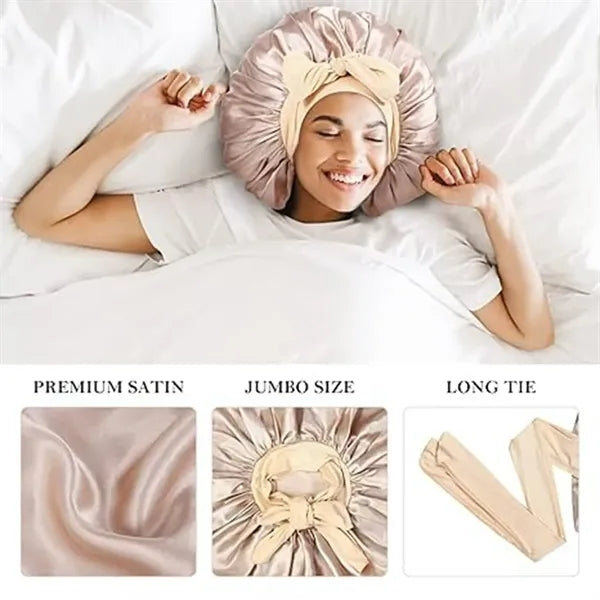 Double Satin Bonnet
