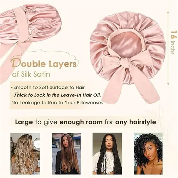 Double Satin Bonnet