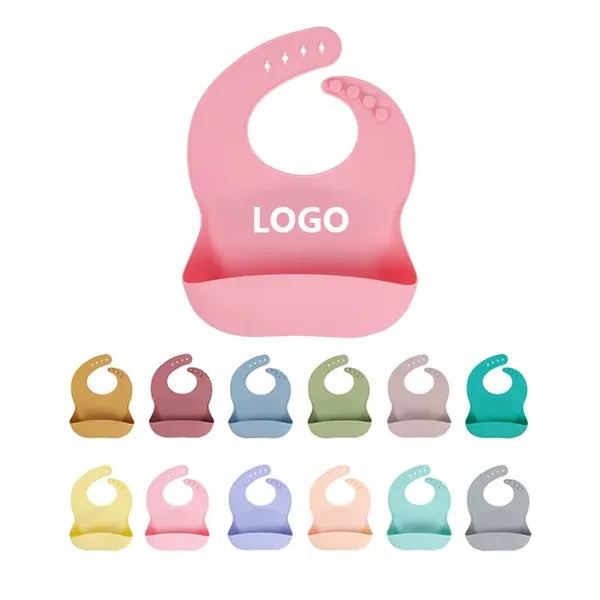 Adjustable Safe Silicone Baby Bib