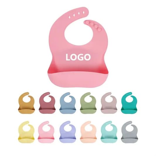 Adjustable Safe Silicone Baby Bib