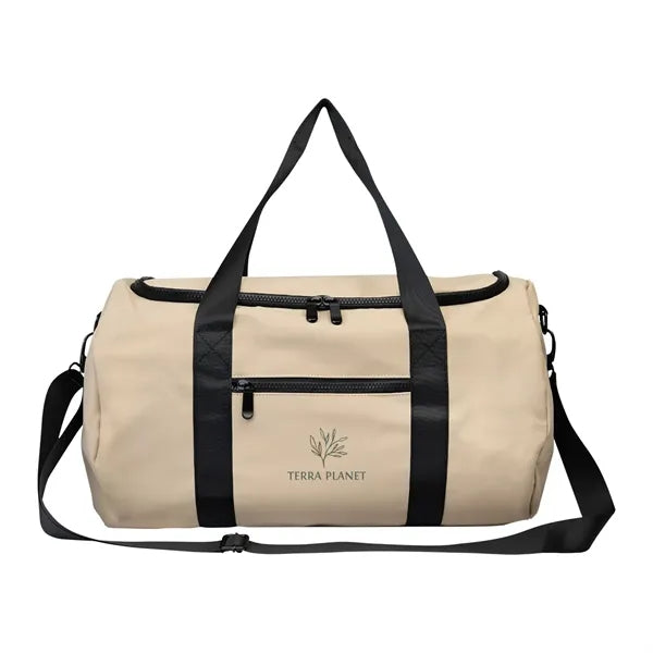 Hudson Recycled Leatherette Duffel Bag