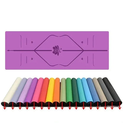 Travel PU Rubber Yoga Mat