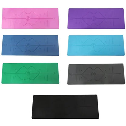 Travel PU Rubber Yoga Mat