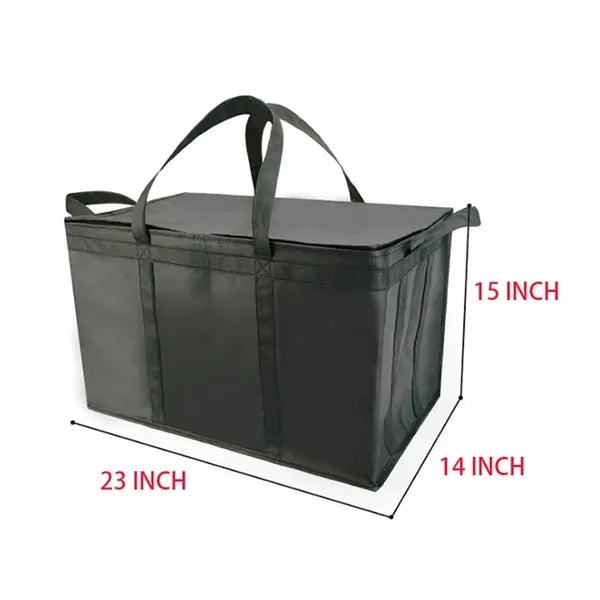 Insulated Grocery Tote Bag with Thermal Lining