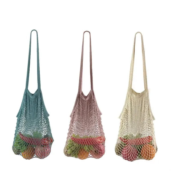 Organic Cotton Mesh Tote Bag