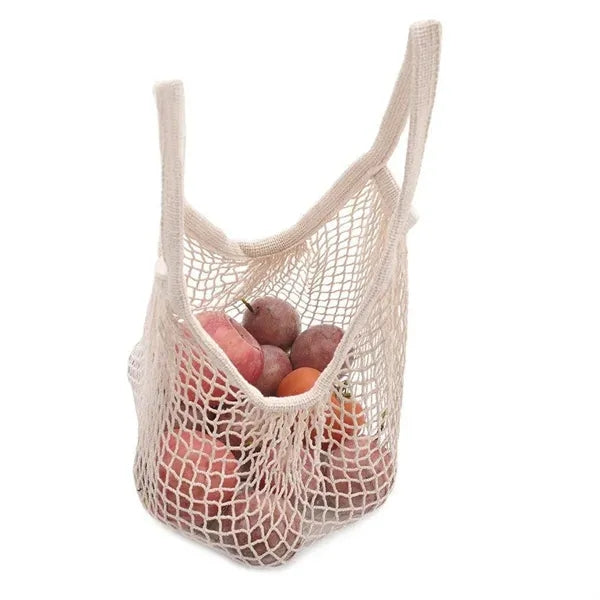 Organic Cotton Mesh Tote Bag