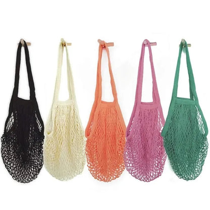 Organic Cotton Mesh Tote Bag