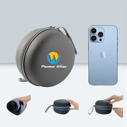 Portable U-Shaped Travel Neck Pillow with Storage Case