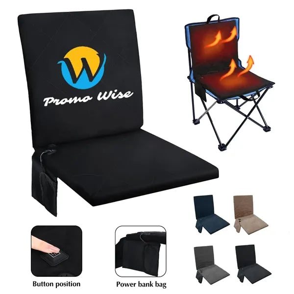 Portable Foldable Adjustable Heated Seat Cushion