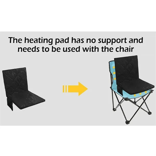 Portable Foldable Adjustable Heated Seat Cushion