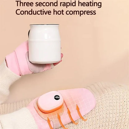 Removable Adjustable Heated Gloves with Digital Display