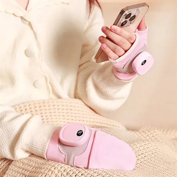 Removable Adjustable Heated Gloves with Digital Display