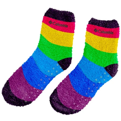 Fluffy Non-Slip Jacquard Grip Socks