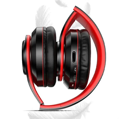 Wireless Headphones with LED Light