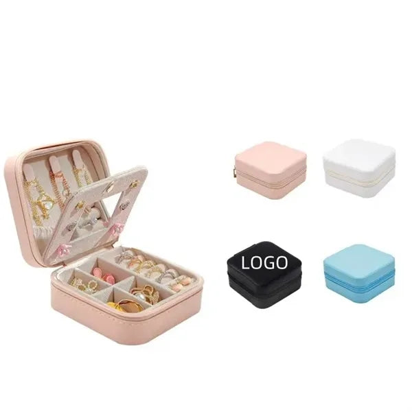Small Jewelry Case With Mirror
