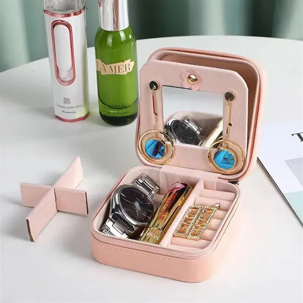 Small Jewelry Case With Mirror